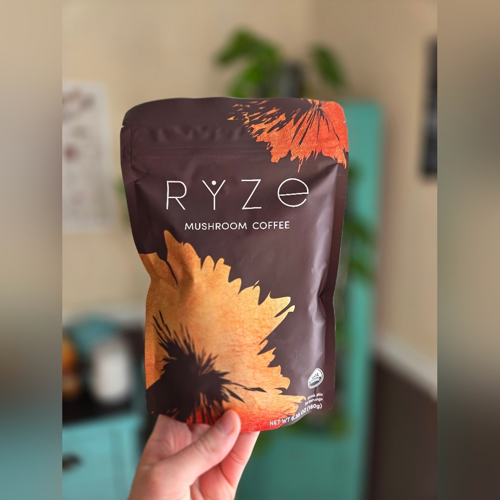 RYZE Mushroom Coffee Brand NEW Single Bag